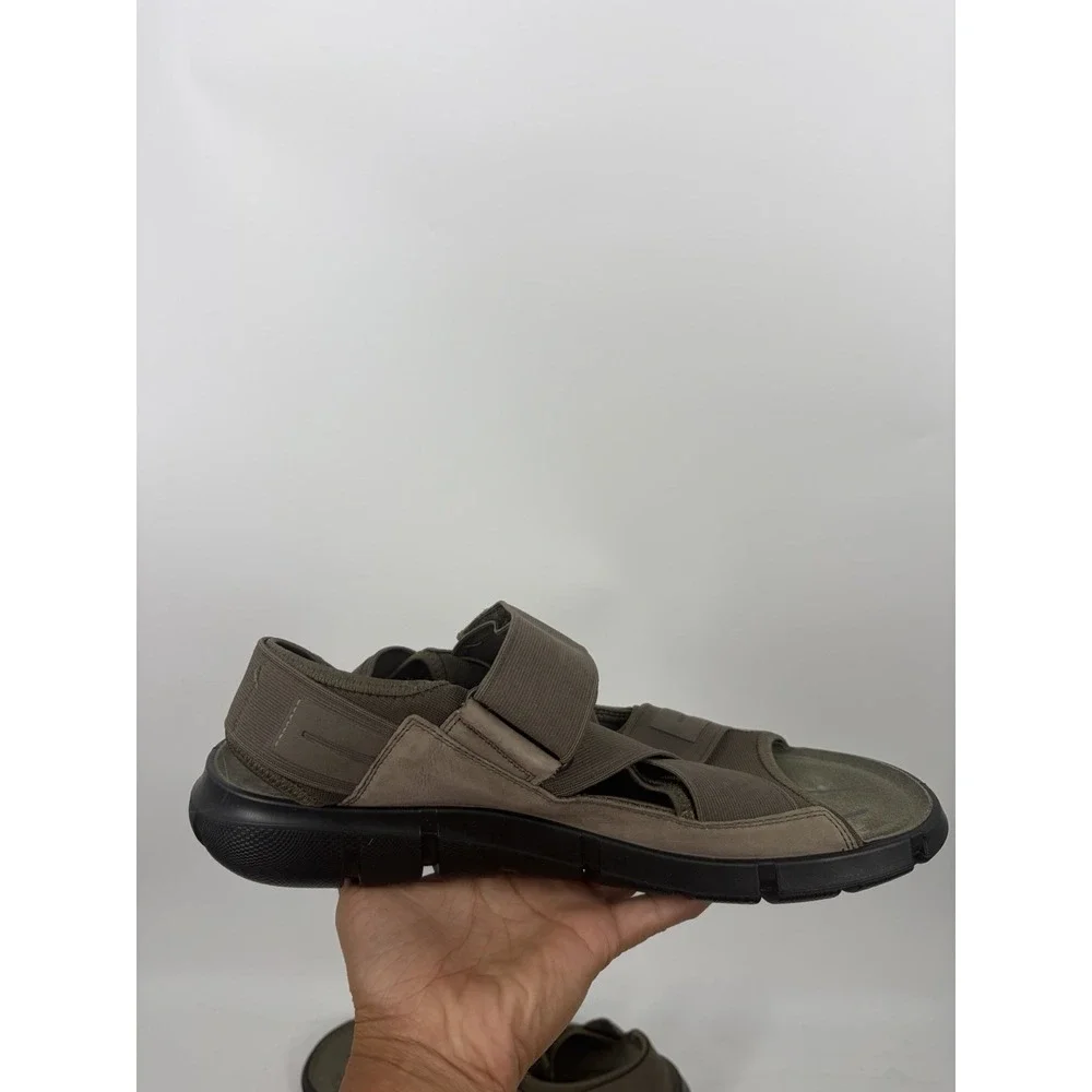 ECCO Intrinsic Tarmac Sport Sandals Leather Elastic Comfort Walking EU 45 US 11